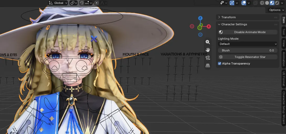 Enable Animate Mode in Wuthering Waves Character Settings